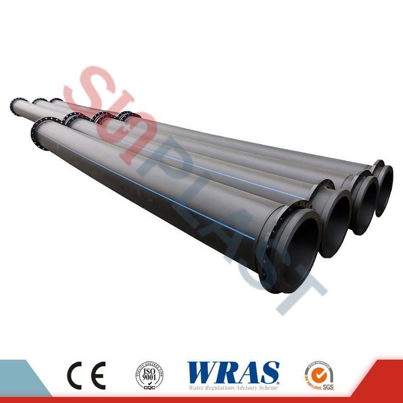 HDPE Pipe With Flanges For Dredge and Mining